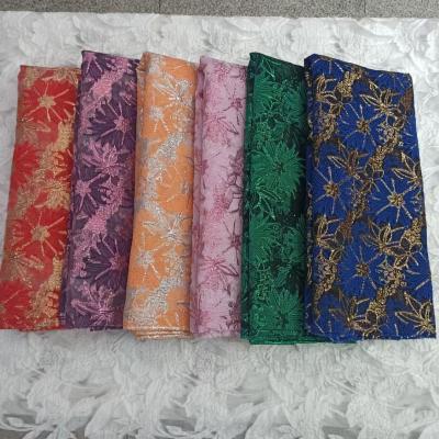 China Sustainable Smeeda African Lace Designs Lace Tulle Embroidery Lace Polyester SMD12N002 for sale