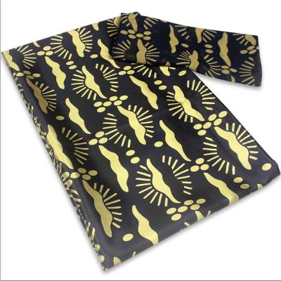 China Sustainable Satin Printed Chiffon Wax Printing Fabric SMD260SC31-SMD260SC40 for sale