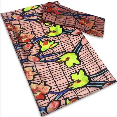 China Sustainable Wax Printed Designs Satin Fabric SMD260SC41-SMD260SC52 for sale