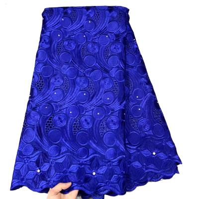 China Viable Embroidered Swiss Voile Fabric Swiss Voile Lace Eyelet Lace In 100% Cotton for sale