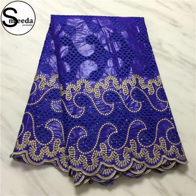 China Sustainable Smeeda bazin lace fabric riche women dress bazin riche bazin SMD277B007 for sale