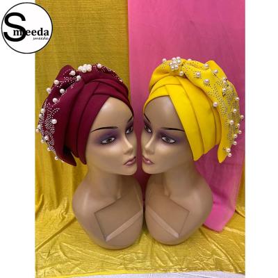 China Fashional turbans for women Nigeria headtie SMD256SC021 for sale