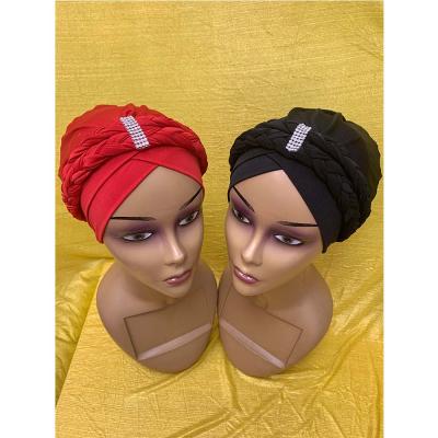 China Cheap Fashional Nigeria Headtie Turbans For African Women for sale