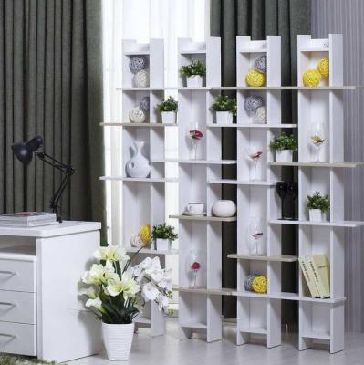 China Modern europe style diy melamine display CD shelf/CD racksSimple design wooden CD rack for sale