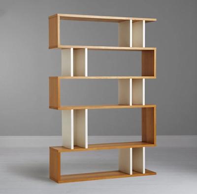 China Factory price wooden melamine bookcase with open shelf for sale