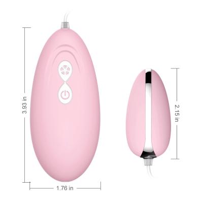 China Waterproof sex toys heart-shaped couples have sex and jump eggs for sale