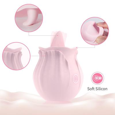 China Sex Life Wholesale Floral Tongue Up And Down Fast Magnetic Charge Waterproof Couples Sex Toys for sale