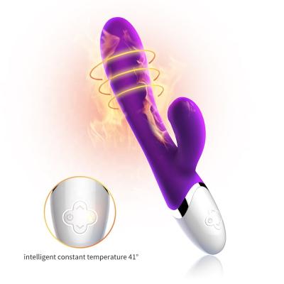 China Sex Life Classic Dual Shock G Spot Built-in Rotary Suction Allows Couples To Erotic Female Masturbation Vibration For Women Sex Toys for sale