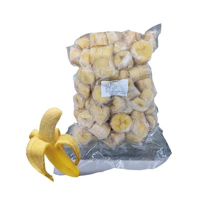 China Taiwan Tea Shop FROZEN Ingredient Supplier Selling Frozen Fruit Banana Sliced for sale