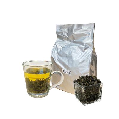 China Jasmine Flavor Green Tea 1.2kg loose green tea best wholesale price loose tea for home for sale