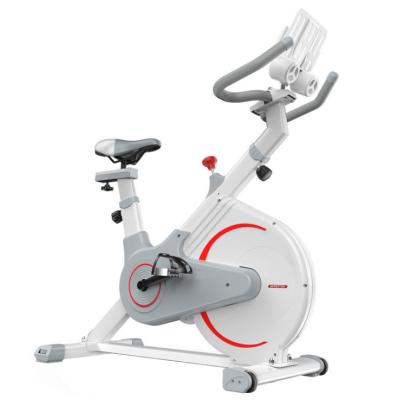 China Modern Wholesale Indoor Spin Bikes Commercial Spin Bike Custom Logo Unisex Modern Black or White DGDC Bicicletas Exercise Bikes for sale