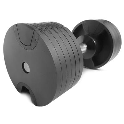 China Universal Black Dumbbell Set Strength Training Adjustable Dumbbell Set Home Fitness Equipment for sale