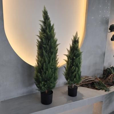 China Lifelike Faux Plant Plastic Green Artificial Plant for sale