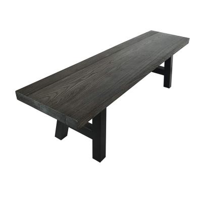 China Matte Surface GRC Concrete Table Top Rectangular Concrete Table Bench Furniture for sale