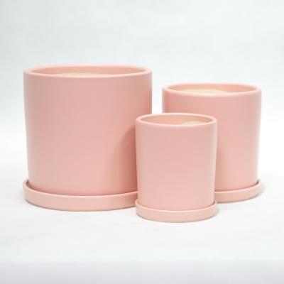 China Small Clay Pottery Plant Holders For Indoor Flower Arrangements for sale