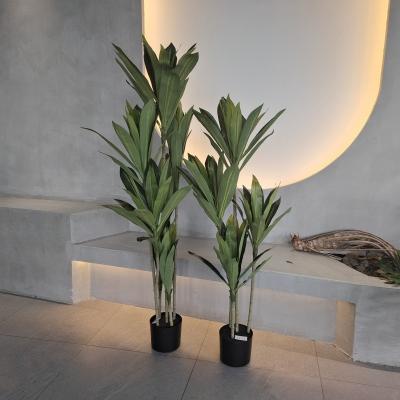 China Indoor / Outdoor Plastic Artificial Plants Waterproof 120-150cm for sale