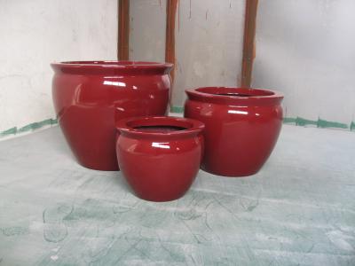 China Glasvezelplantpot met verschillende groottes Glasvezelbloemplanters Matte Afwerking Op maat Te koop