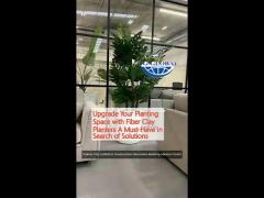 upgrade your planting space with fiber clay planters a must-have in search of solutions