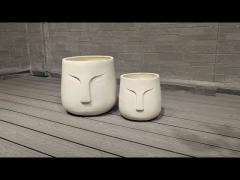 Customed Fiber Cement Pot for Warmer and Camping Burners