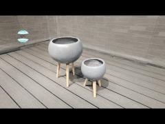 Fiber Clay Planter