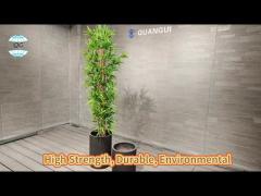 Modern Ceramic Large Cement Pots Cement Flower Pots with Drainage and UV Protection