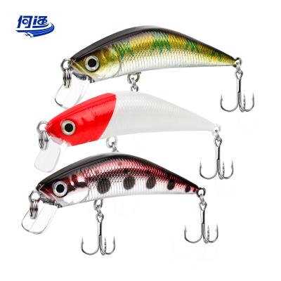 China Minnow Lure 2.3in Bait Bass Squarebill Swimbait Soft Plastic Sinking Metal Spoon Spinner Bait Freshwater Jig Fishing Lures MI3 for sale