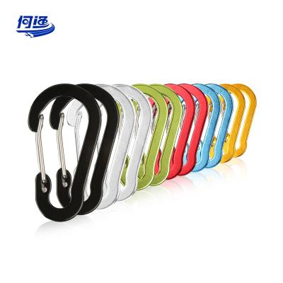 China Walk the Dog/Wammock/Keychain/ Hanging Kettle D Shape Custom Carabiner Keychain Hook Bottle Opener Stainless Steel Wire Gate Aluminum Clip Snap Hook CC1 Carabineer for sale