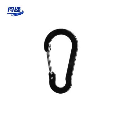 China Walk the Dog/Wammock/Keychain/ Hanging Kettle 10pcs Flat D Shape CC1 Accept Engraved Laser Printing Silk Custom Logo Aluminum Metal Steel Keychain Hook Karabiner Carabiner for sale