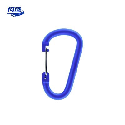 China Walk the Dog/Wammock/Keychain/ Hanging Kettle 3 inches Colorful Key Chain Swivel Durable Aluminum D Ring Locking Carabiner Clip Multi-Use Caribeaner Widely Used for Outdoor for sale