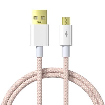 China New Arrival 3ft Convenient Color Nylon Braid V8 Micro Usb Charger Data Cable For Samsung Android Usb Charger Cord for sale