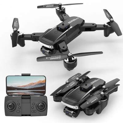 China Gps Aircraft S7Drone Dual Camera Folding Hd Guadcopter Mode Headless Drone Remote Control Aerial Positioning for sale