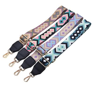 China High Quality Handbag Bag Straps Shoulder Cross - Body Stripe Nylon Shoulder Strap Cross - Body Bag Straps for sale