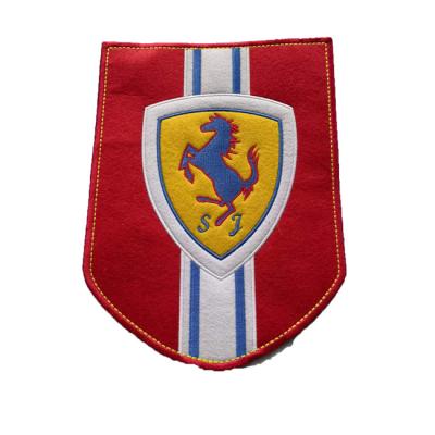 China best of newcomer 3D grades custom embroidered iron on wholesale embroidered patch patches for sale