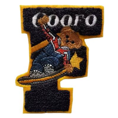 China 2022 Hot Selling Good Price 3D Embroidered Patch Cute Durable Applique Embroidery Patch for sale