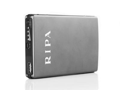 China Rechargeable Portable Battery Power Packs with Mini USB Interface for sale