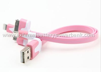 China Colorful 3 in 1 USB Cable USB Data Transfer Cable for iphone/Samsung for sale