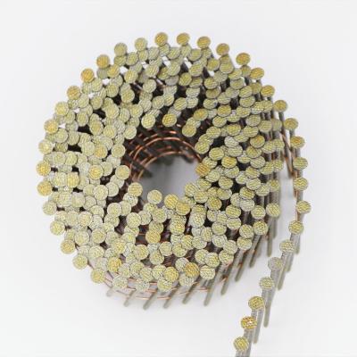 China Flat Paddles Coil Nails For Pneumatic Air Tool Nail Gun Paddle Nail for sale