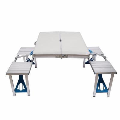 China Lightweight Portable Aluminum Folding Camping Table for sale