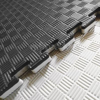 China Anti-slip 1000x1000x20mm indoor taekwondo eva tatami puzzle mats for sale