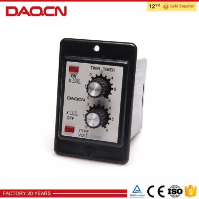 China Sealed Time Delay Relay Twin Timer for sale