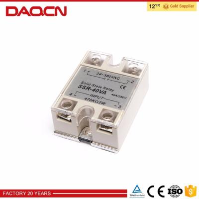 China DAQCN Top Quality Solid State Relay Sealed Ssr 40 Va for sale