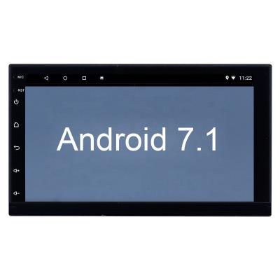 China Multi-touch Capacitive 7 Screen Car DVD Player 7.1 Inch Android 7.1 Inch Universal GPS HD Touch Screen Car Radio Navigation for sale