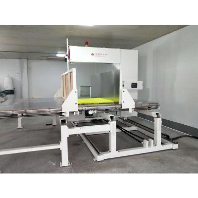 China ERS-AV01 Fully Automatic Vertical Foam Foam Sponge Sheet Cutting Machine for sale