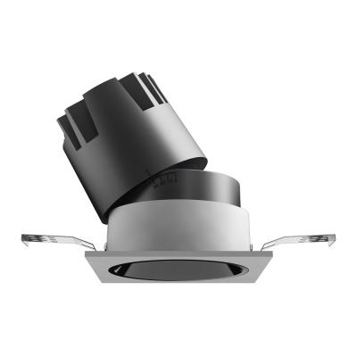 China Modern Square 12W LED Ceiling Spotlights, Cutout 75x75mm, 15degree, 25degree, 38degree Beam Angles Options for sale