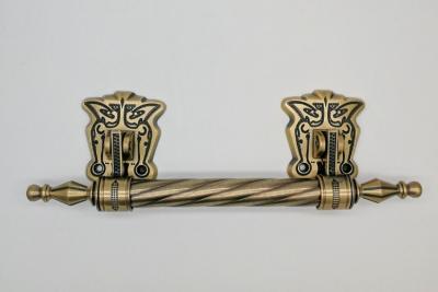 China Custom Length European Style Brass Metal Coffin Handle, Zinc Alloy Material ZH005 for sale