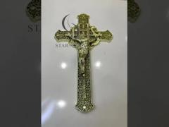 Modern Design Plastic Funeral Cross 19.5*11cm Compact Children‘S Coffin PJ-02S