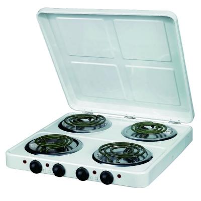 China Hotel 4 burner electric cooktop stove heating hot plate for sale