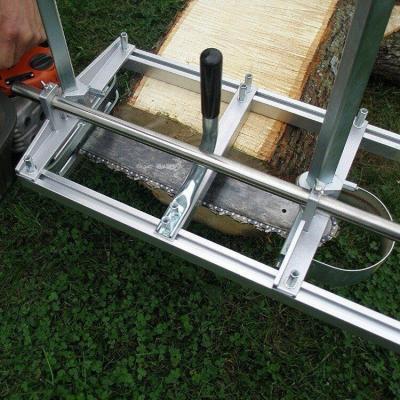 China Building Material Stores Maker Supply Woodworking Machine 24 36 48 Inch Portable Chainsaw Jig Mill for sale