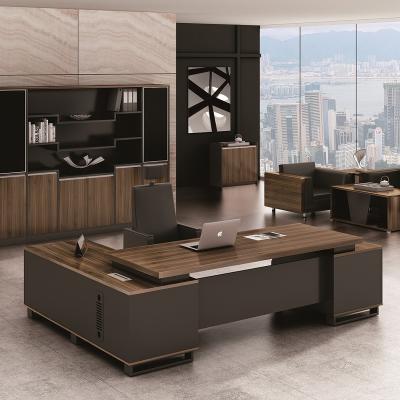 China The latest design (height) new office furniture adjustable modern luxury office director manager desk for sale