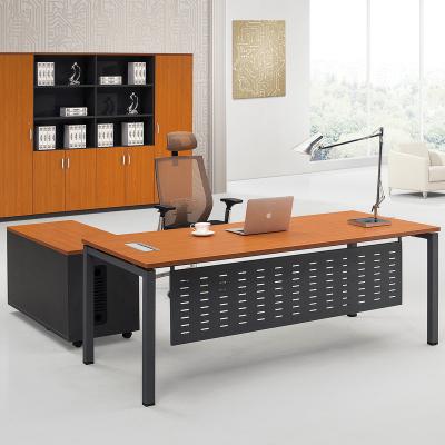 China (Size)Adjustable High End Luxury Furniture Table Control Executive Office Desk Selling Top Edge OEM for sale